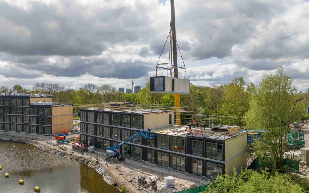 Moos wint internationale Built by Nature Prize voor schaalbare houtbouw